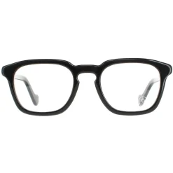 Moncler Round^Glasses Frames ML5042 001 Shiny Black Men