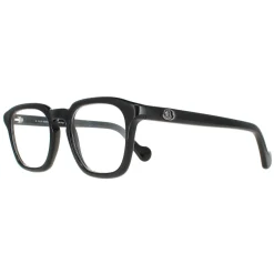 Moncler Round^Glasses Frames ML5042 001 Shiny Black Men