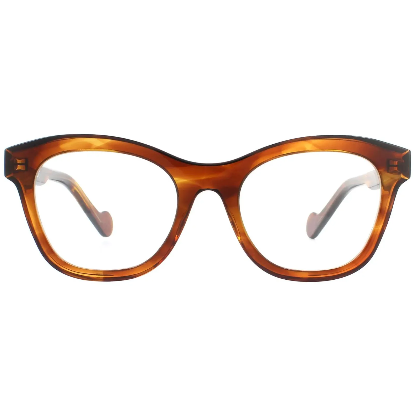 Moncler Square^Glasses Frames ML5038 052 Dark Havana Men