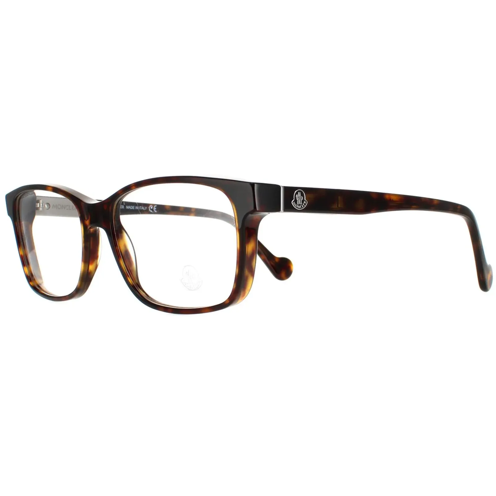 Moncler Rectangle^Glasses Frames ML5012 052 Dark Havana Men