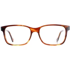 Moncler Rectangle^Glasses Frames ML5012 053 Blonde Havana Men
