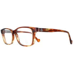 Moncler Rectangle^Glasses Frames ML5012 053 Blonde Havana Men