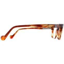 Moncler Rectangle^Glasses Frames ML5012 053 Blonde Havana Men