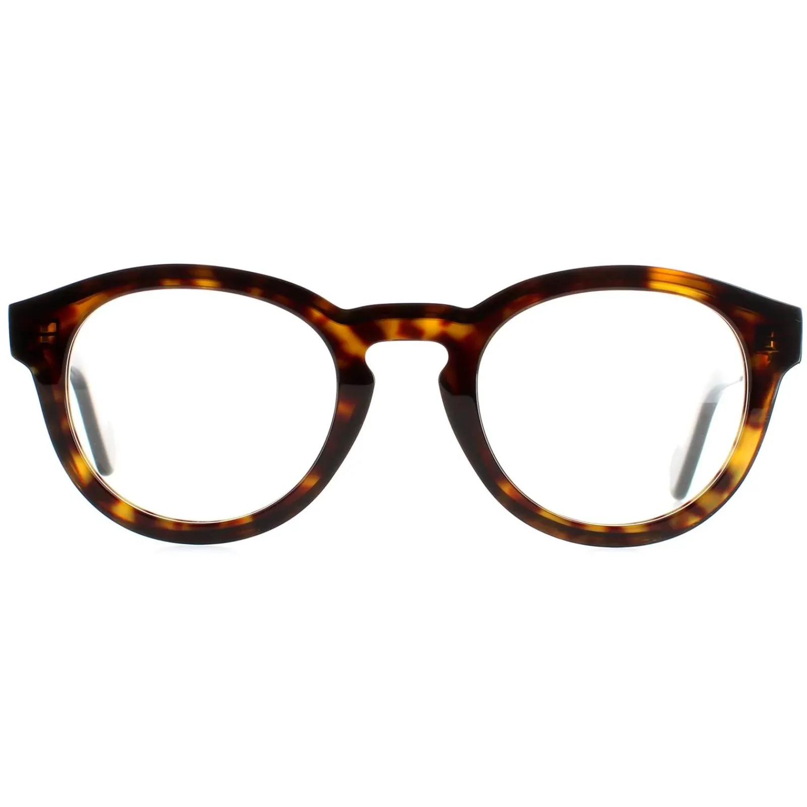 Moncler Oval^Glasses Frames ML5006 052 Dark Havana Men Women