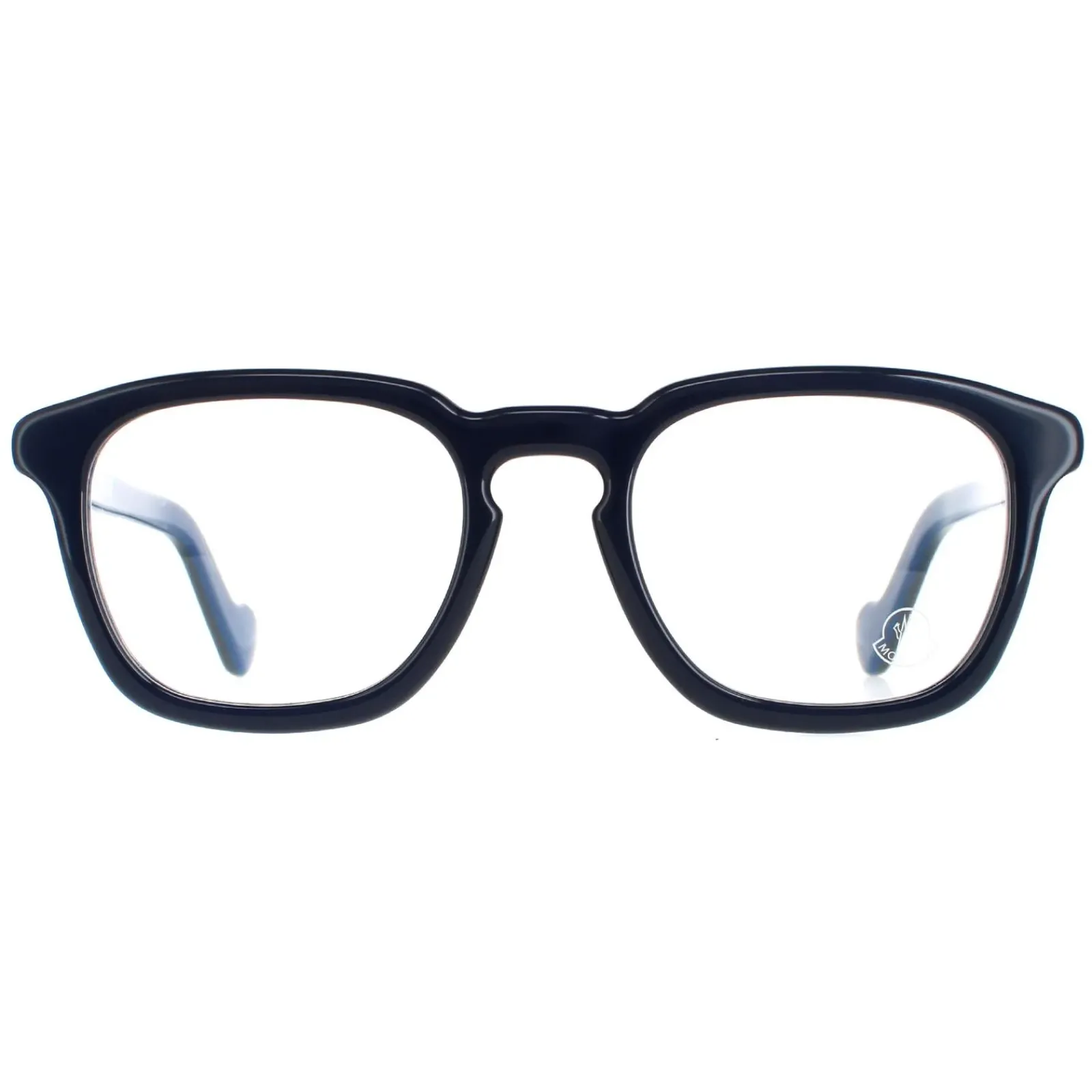 Moncler Round^Glasses Frames ML5042 092 Dark Blue Sky Blue Men