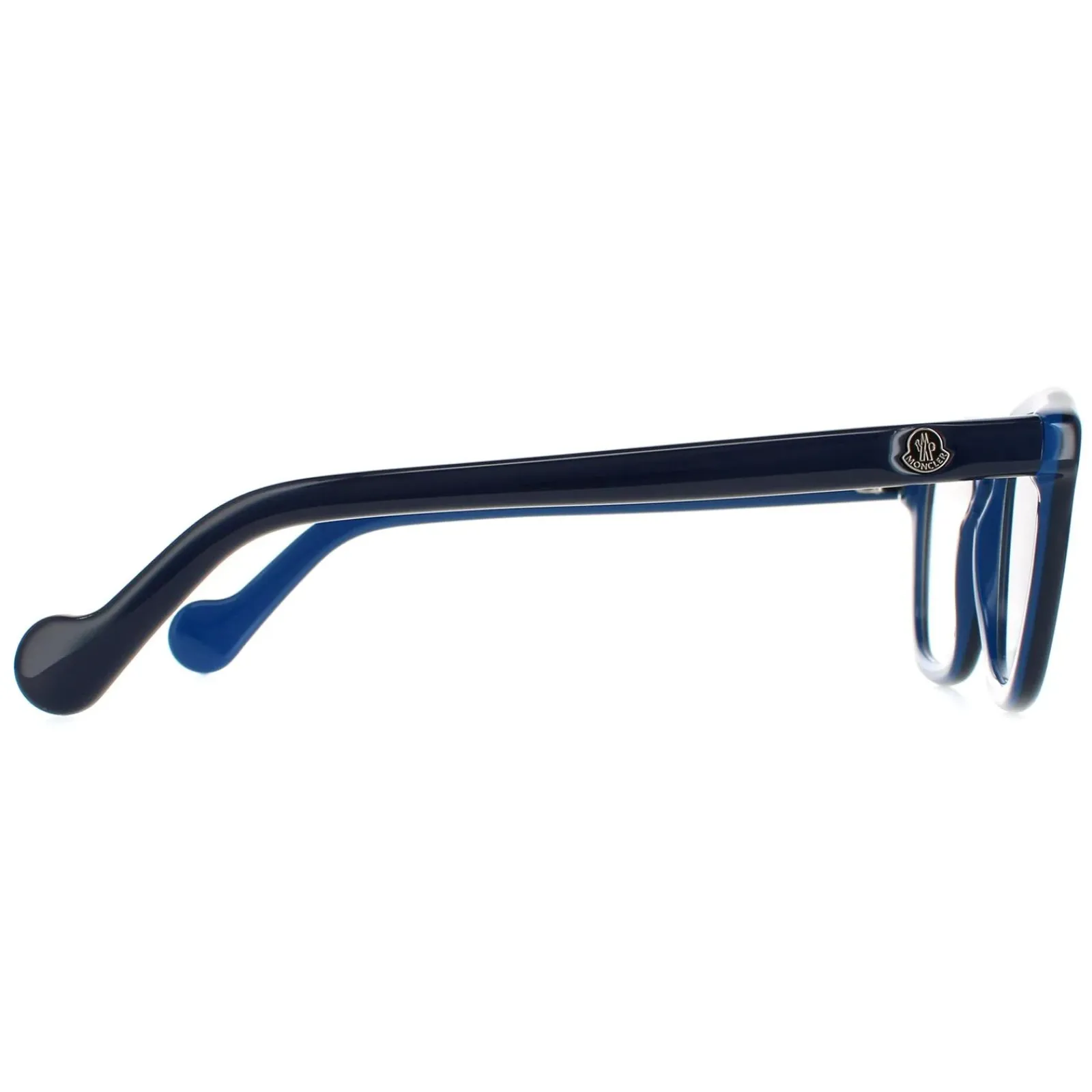 Moncler Round^Glasses Frames ML5042 092 Dark Blue Sky Blue Men