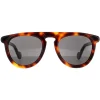 Moncler Moncler^Sunglasses ML0100 52A Dark Havana Grey