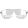 Moncler Round|Moncler^Sunglasses ML0055 26C Crystal Grey Mirror