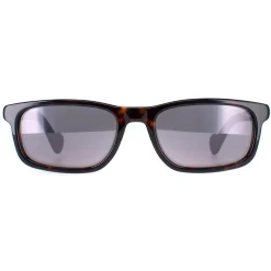 Moncler Rectangle^Sunglasses ML0116 52C Dark Havana Smoke Mirror