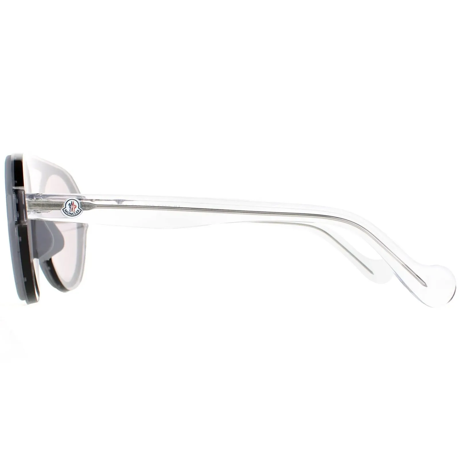 Moncler Moncler^Sunglasses ML0052 22C Grey Crystal Grey Mirror