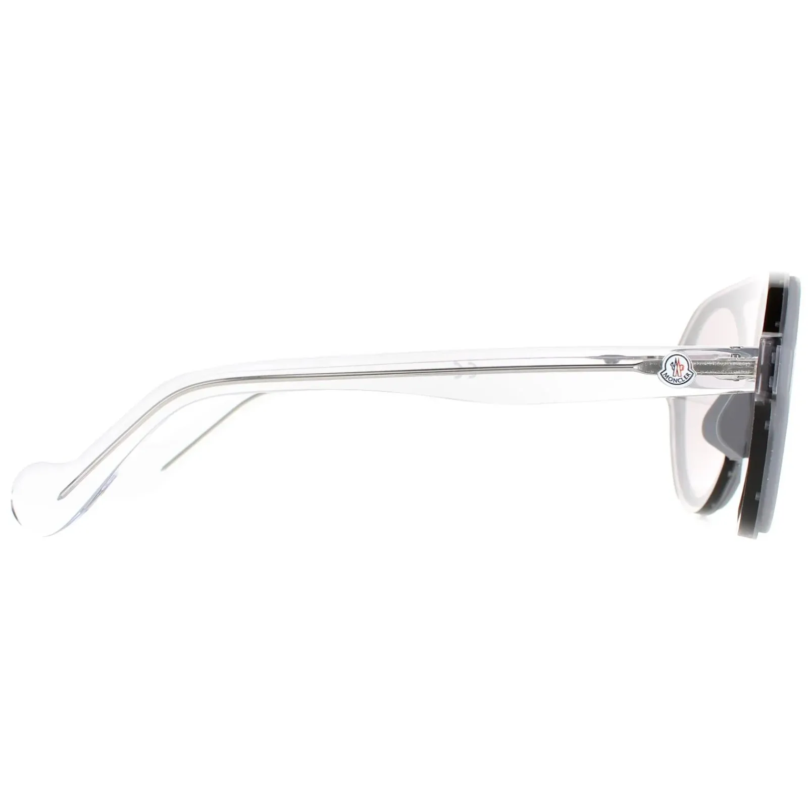 Moncler Moncler^Sunglasses ML0052 22C Grey Crystal Grey Mirror