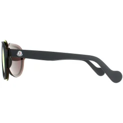 Moncler Round|Moncler^Sunglasses ML0055 20C Grey Orange Mirror