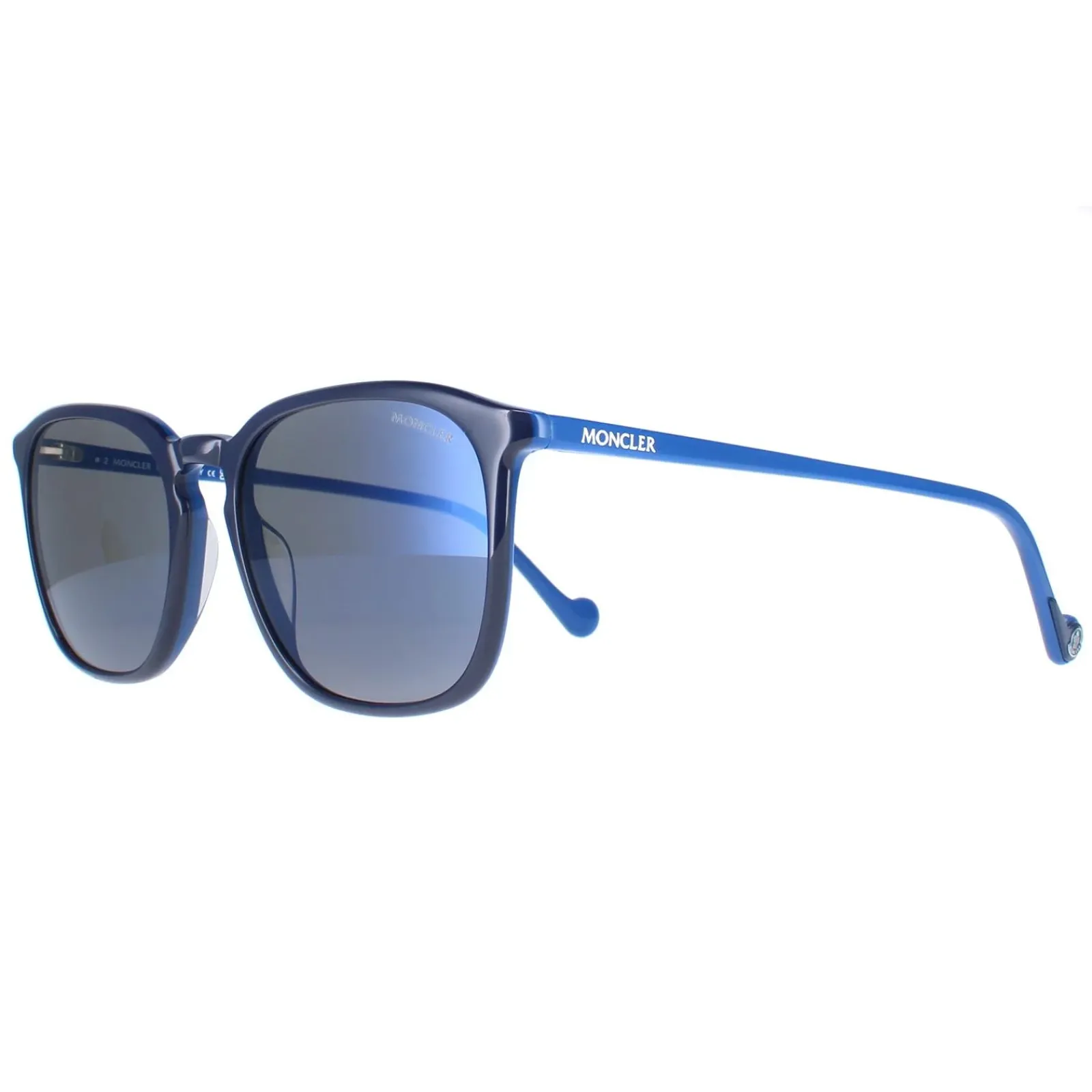 Moncler Moncler^Sunglasses ML0150 90C Shiny Blue Blue