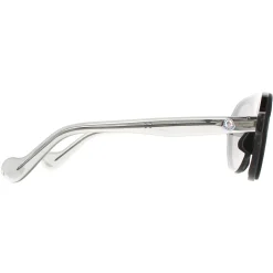 Moncler Moncler^Sunglasses ML0052 01C Shiny Black Smoke Mirror