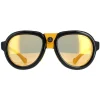 Moncler Moncler^Sunglasses ML0090 01C Shiny Black Grey Mirror