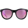Moncler Moncler^Sunglasses ML0087 01C Shiny Black Smoke Mirror