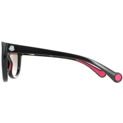 Moncler Moncler^Sunglasses ML0087 01C Shiny Black Smoke Mirror