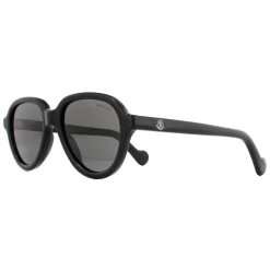 Moncler Polarised|Moncler^Sunglasses ML0043 01D Black Smoke Polarized