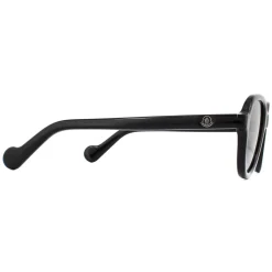 Moncler Polarised|Moncler^Sunglasses ML0043 01D Black Smoke Polarized
