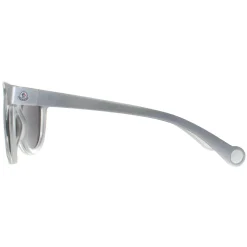 Moncler Round|Moncler^Sunglasses ML0087 20D Grey Transparent Grey Mirror