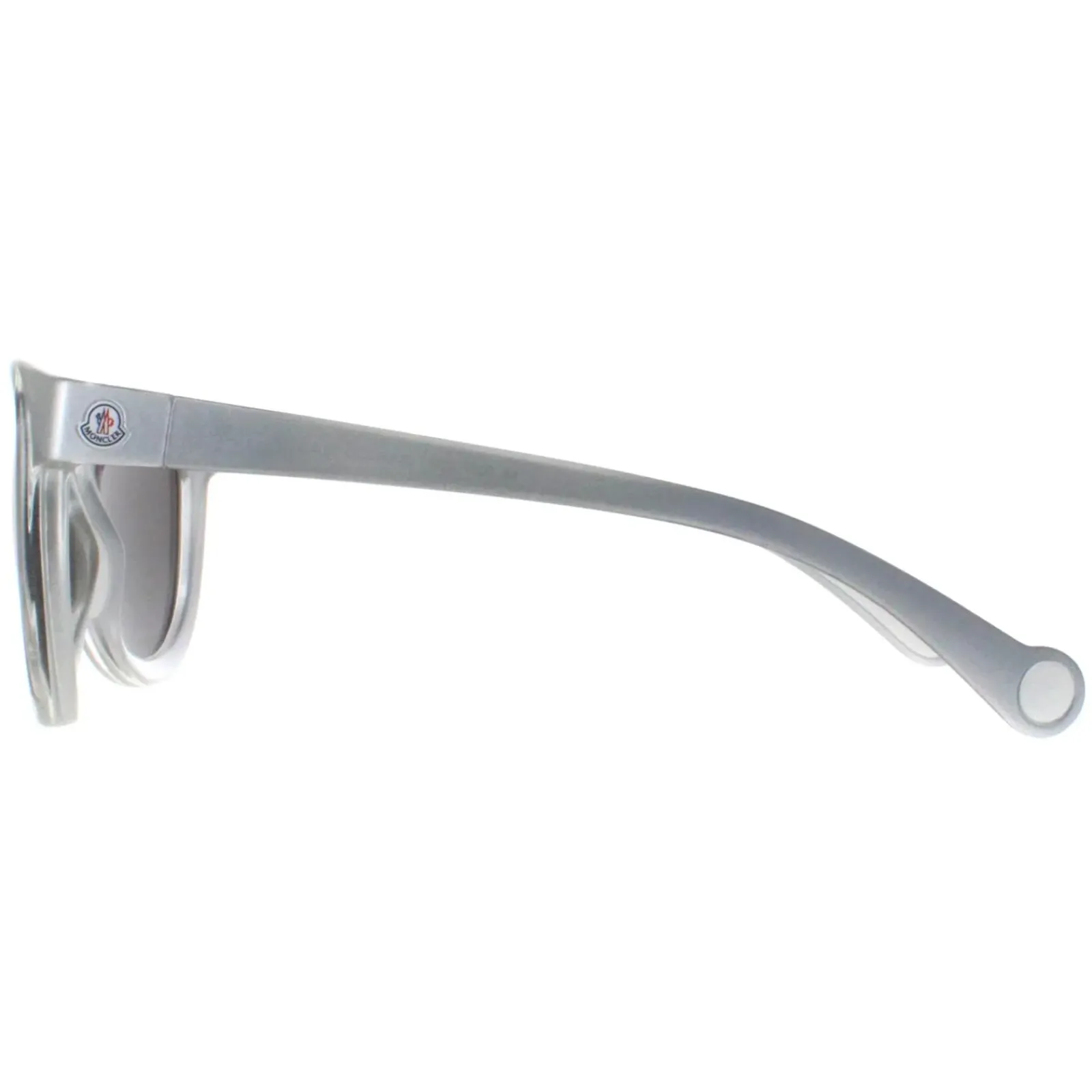 Moncler Round|Moncler^Sunglasses ML0087 20D Grey Transparent Grey Mirror
