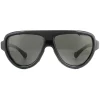 Moncler Polarised|Moncler^Sunglasses ML0089 01D Shiny Black Smoke Polarized