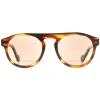 Moncler Round|Moncler^Sunglasses ML0073 50E Dark Brown Brown