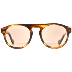 Moncler Round|Moncler^Sunglasses ML0073 50E Dark Brown Brown