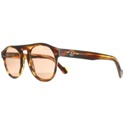 Moncler Round|Moncler^Sunglasses ML0073 50E Dark Brown Brown
