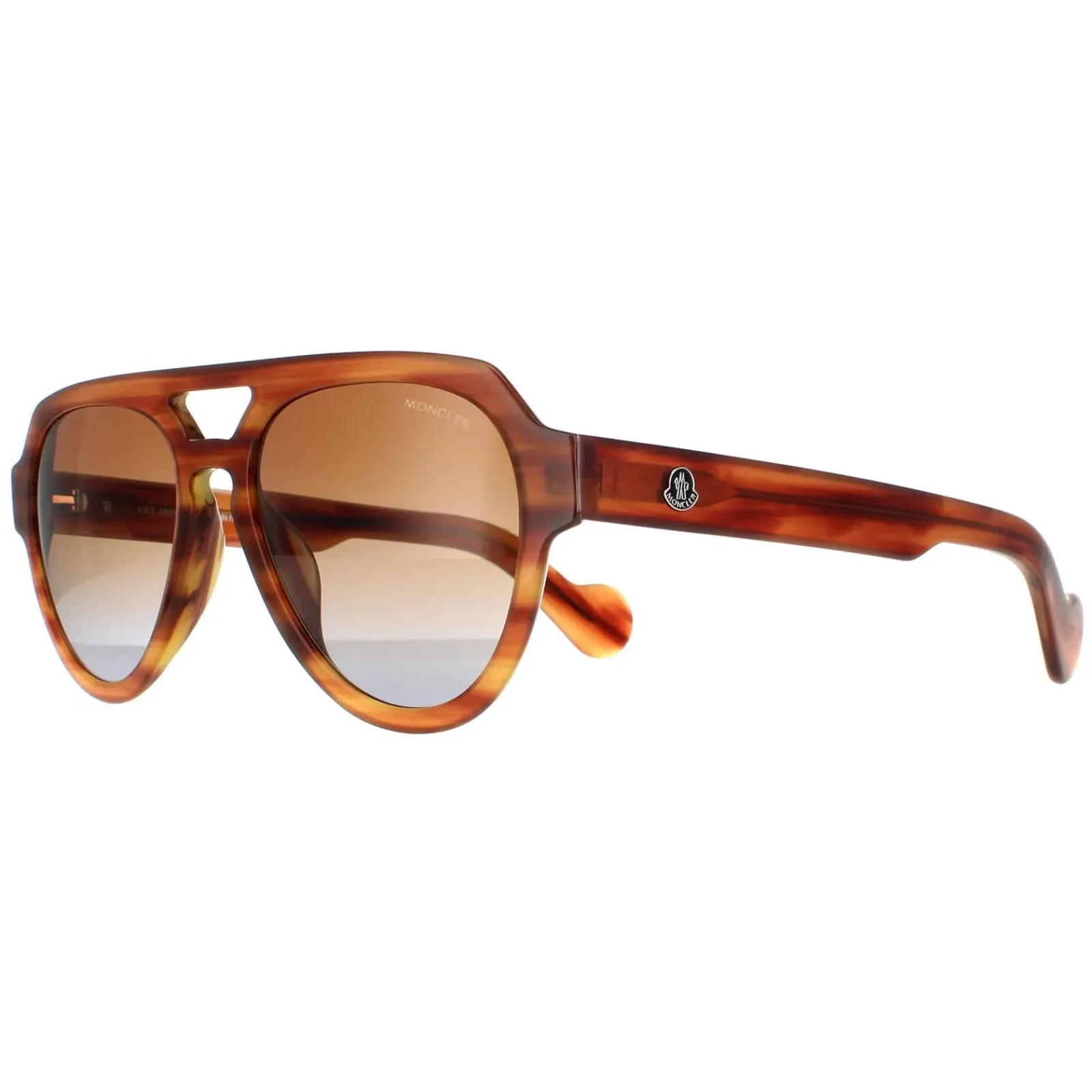 Moncler Moncler^Sunglasses ML0094 54E Havana Brown Brown