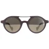 Moncler Moncler^Sunglasses ML0083 49G Matte Dark Brown Brown