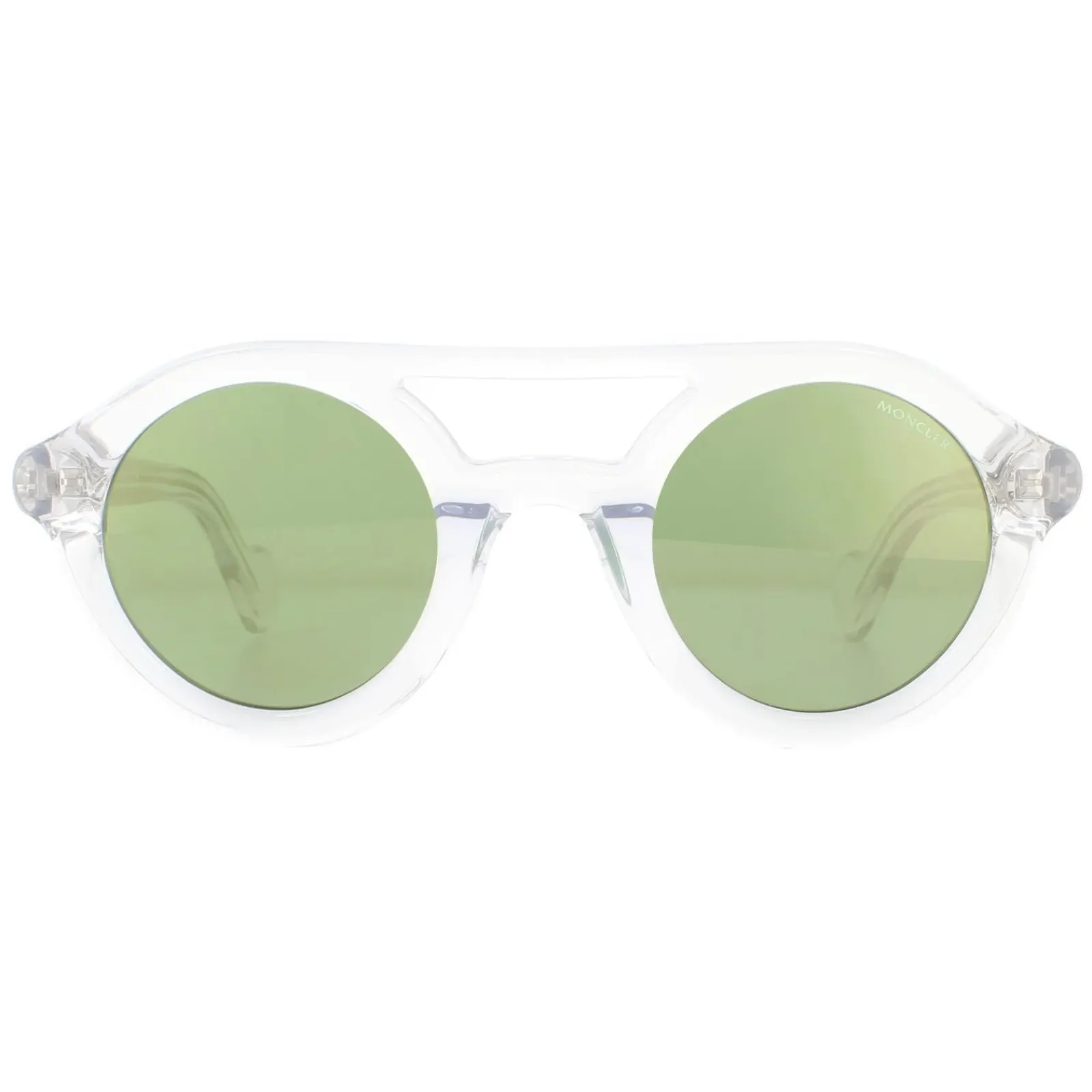 Moncler Moncler^Sunglasses ML0014 27Q Crystal Green Mirror