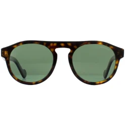 Moncler Polarised|Moncler^Sunglasses ML0073 52R Dark Havana Green Polarized