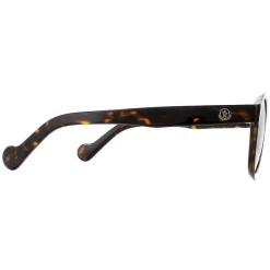 Moncler Polarised|Moncler^Sunglasses ML0073 52R Dark Havana Green Polarized