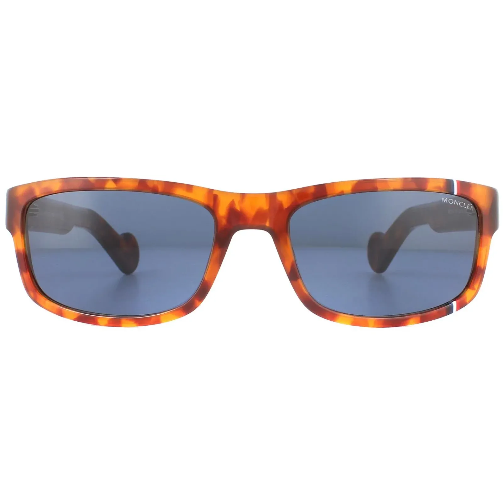 Moncler Rectangle|Moncler^Sunglasses ML0114 53V Havana Blue