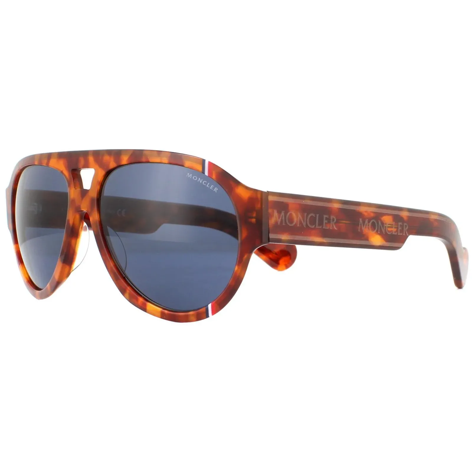 Moncler Moncler^Sunglasses ML0095 56V Havana Blue