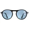 Moncler Moncler^Sunglasses ML0103 02V Matte Black Blue