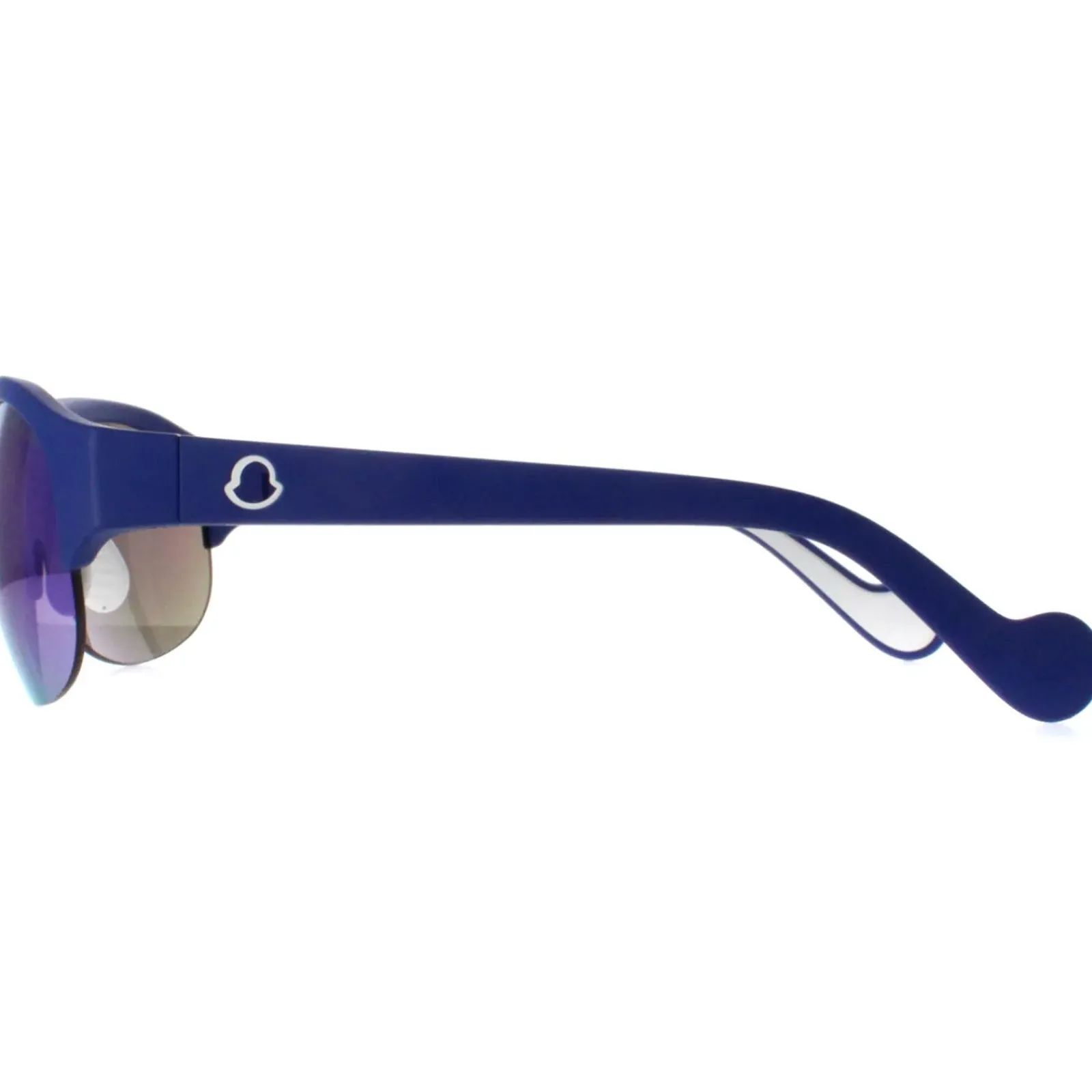 Moncler Semi Rimless|Moncler^Sunglasses ML0050 92X Blue Green Mirror