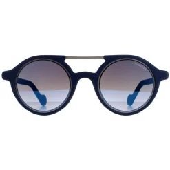 Moncler Moncler^Sunglasses ML0083 91X Dark Blue Blue Mirror