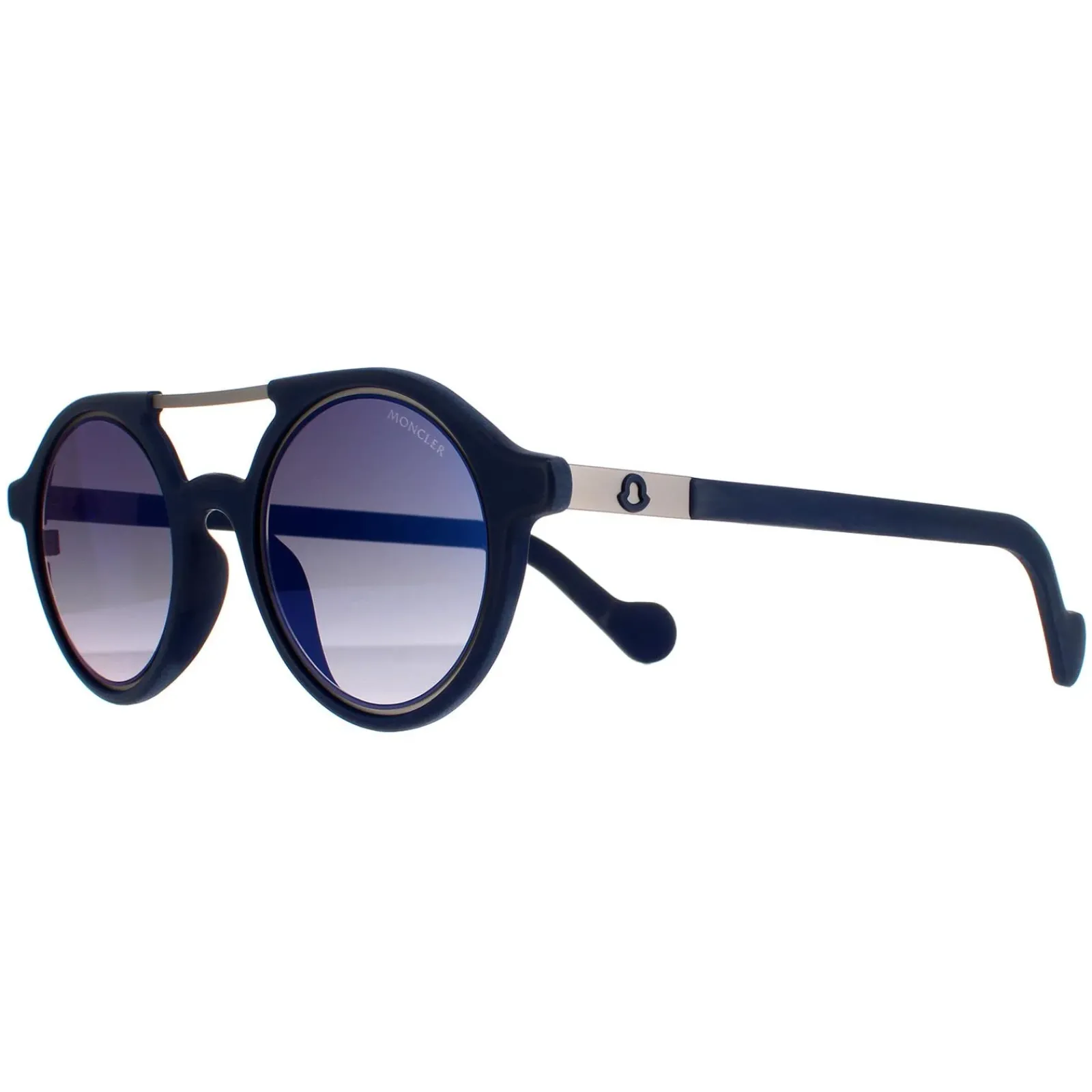 Moncler Moncler^Sunglasses ML0083 91X Dark Blue Blue Mirror
