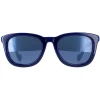Moncler Round|Moncler^Sunglasses ML0118 92X Shiny Royal Blue Blue Mirror