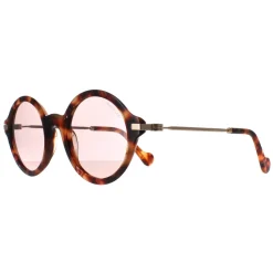 Moncler Round|Moncler^Sunglasses ML0081 55Y Havana Pink