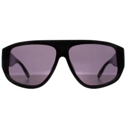 Moncler Shield|Moncler^Sunglasses ML0260-F 01A Shiny Black Smoke Grey