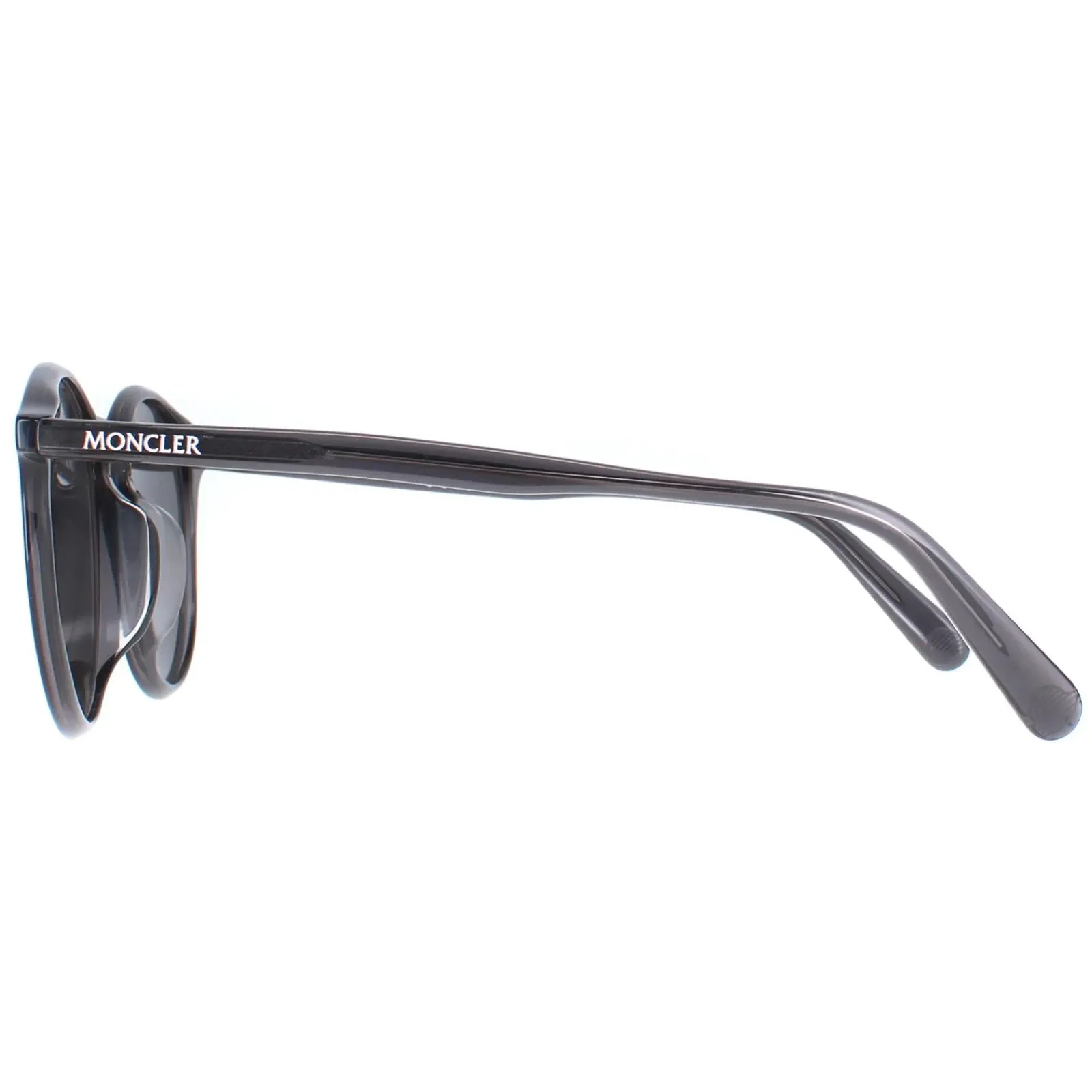 Moncler Moncler^Sunglasses ML0213-F 01D Shiny Transparent Dark Grey Smoke Pola