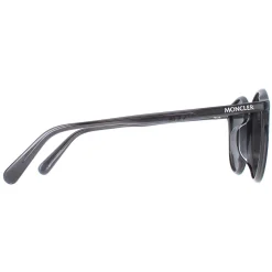 Moncler Moncler^Sunglasses ML0213-F 01D Shiny Transparent Dark Grey Smoke Pola