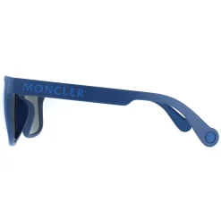 Moncler Moncler^Sunglasses ML0164-K 91C Matte Blue Blue Mirror