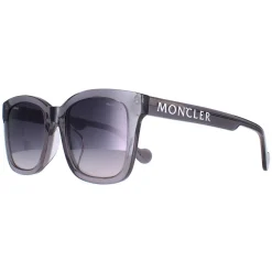 Moncler Moncler^Sunglasses ML0113-K 20C Shiny Transparent Grey Grey Gradient