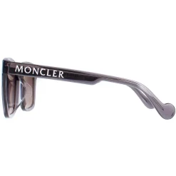 Moncler Moncler^Sunglasses ML0113-K 20C Shiny Transparent Grey Grey Gradient