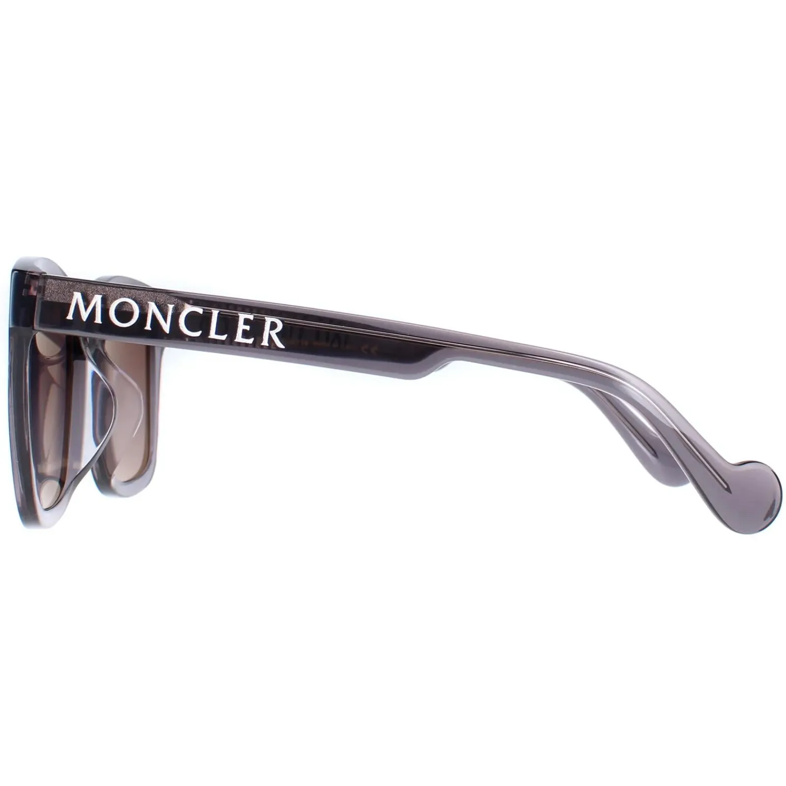 Moncler Moncler^Sunglasses ML0113-K 20C Shiny Transparent Grey Grey Gradient