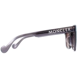 Moncler Moncler^Sunglasses ML0113-K 20C Shiny Transparent Grey Grey Gradient